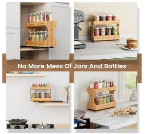 Tre 2-tầng kéo ra Gia vị giá tổ chức cho tủ trượt ra Gia vị tổ chức - Product Image 5