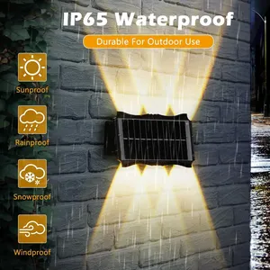 Lampe Murale Solaire LED Paysagère Étanche, Lumière Bidirectionnelle Pour Extérieur - Product Image 6