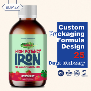 Supporto globuli rossi gocce pediatriche liquido Anemia integratore di ferro per i bambini - Product Image 1