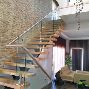 Thép Không Gỉ Hiện Đại Không Khung Lan Can Chải Kính Có Thể Điều Chỉnh Cạnh Grip Standoff Cho Cầu Thang Bệnh Viện Biệt Thự-DIY Cài Đặt - Product Image 6