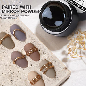 BORN PRETTY personnalisé 5ml 3D sculpté argile à modeler <span class=keywords><strong>Gel</strong></span> Nail Art antiadhésif main solide 4d sculpture <span class=keywords><strong>Gel</strong></span> pour <span class=keywords><strong>ongles</strong></span> manucure - Product Image 4