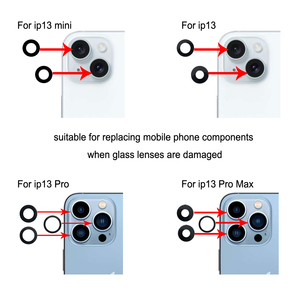Lentille en verre de remplacement pour <span class=keywords><strong>iPhone</strong></span> 7P/X/16PM Conception de la barre de caméra <span class=keywords><strong>arrière</strong></span> Pièces de téléphone portable couvrant toutes les caméras <span class=keywords><strong>arrière</strong></span> - Product Image 6