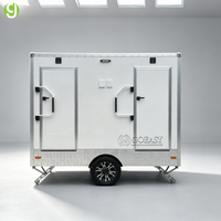 Toilettes mobiles de luxe Goeasy, toilettes portables élégantes, remorques sanitaires, toilettes portables de luxe à vendre