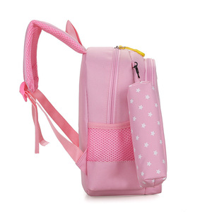 Borsa da scuola per bambini con cartoni animati di dinosauro <span class=keywords><strong>zaino</strong></span> per bambini carino per bambini <span class=keywords><strong>asilo</strong></span> borse per animali carine antiperdute - Product Image 2