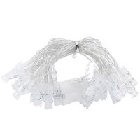 Chevilles guirlandes LED Clip cartes Photos titulaire lumineux fée lumières noël mariage fête d'anniversaire saint valentin décoration