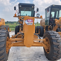 Motoniveladora Usada de Alto Rendimiento 422D-140K, 128kW, 174Hp, Cuchilla de 3.7m, Maquinaria Pesada para Movimiento de Tierras en Venta