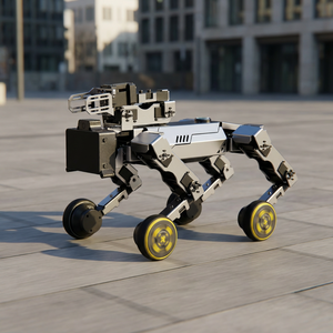 Robot Cuadrúpedo con Ruedas TEPKOBOT XGO-mini3W, 15DOF, Modo Dual, Caminando y Rodando, Kit Educativo Python <span class=keywords><strong>ROS</strong></span> STEM - Product Image 6