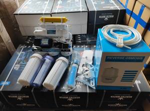 Filtre <span class=keywords><strong>RO</strong></span> sous évier haute capacité 100 GPD à 6 étages, purifie l'eau des micro-organismes, des odeurs désagréables, des contaminants et des bactéries - Product Image 4