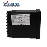 Contrôleur de température numérique PID certifié CE 220VAC 0.1C Thermostat industriel OEM Vente en gros REX-C410