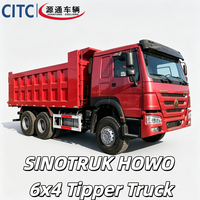 Самосвал SINOTRUK HOWO 6x4 для строительных работ, с высокой проходимостью, износостойким кузовом и длительным сроком службы