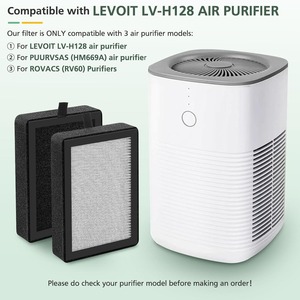 ไส้กรองเครื่องฟอกอากาศเบอร์แมน ฟิลเตอร์ เฮปาสำหรับเลโวอิท LV-H128 SimPure AP3J9 Redypure JR6 อะไหล่ทดแทน - Product Image 5