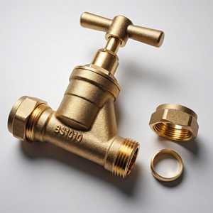 Vanne d'arrêt hydraulique en laiton de haute qualité 15mm 22mm, à souder, pour l'eau, OEM, manuelle - Product Image 3