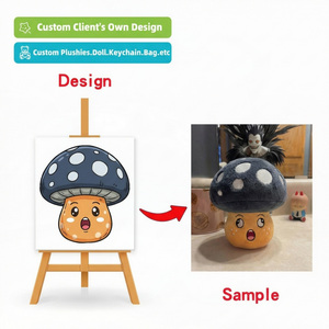 Proveedor de Peluches Personalizados, Muñeco de Peluche de Animal con Pelo Puntiagudo, Troll de Dibujos Animados, Mercancía de Festival de Música Rock, Peluche de Maryo Cid Personalizado - Product Image 3