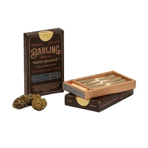 Paper Matches printed Roll Joint Hemp Cigarette Box