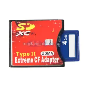 Cực SD MMC SDXC để CF Loại II Bộ nhớ lưu trữ bộ chuyển đổi thẻ flash