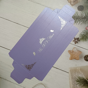 Cartes d'<span class=keywords><strong>invitation</strong></span> de mariage en papier à rouler avec boîte unique à pampilles, impression dorée, conception gratuite, faible MOQ, <span class=keywords><strong>invitation</strong></span> de fête de <span class=keywords><strong>princesse</strong></span> - Product Image 3