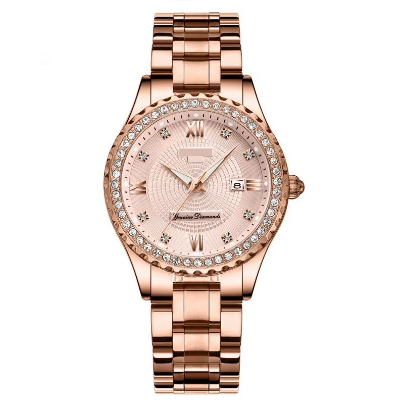 Luxury Custom Bling Fully Iced Out Watches Diamond Watch Womens Luxury Watch