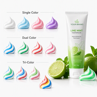Thé au jasmin naturel personnalisé à marque privée, saveur aux herbes, anti-caries, blanchissant, sans fluor, doux pour les soins, OEM ODM, vente en gros