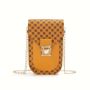 Borsa a tracolla universale in pelle PU per telefono, custodia a portafoglio con tracolla per Samsung S10 e <span class=keywords><strong>iPhone</strong></span> 16 - Product Image 3