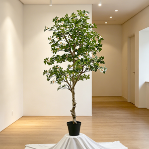 New Design <b>Artificial</b> Plants Greenery Gardenia Flower <b>Trees</b> for Office Mall Decoration - Product Image 4