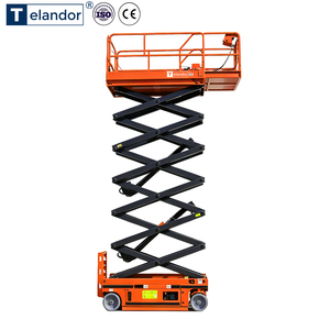 รถยกกรรไกรแบบใช้แบตเตอรี่ 8 เมตร 320 กิโลกรัม สำหรับตกแต่งห้างสรรพสินค้า - Product Image 3