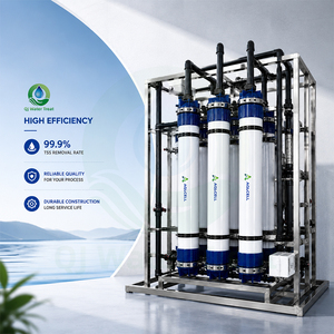 Système d'ultrafiltration en acier inoxydable UF avec filtre et lampe UV pour forage QJRO3F500LPH - Product Image 5