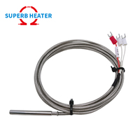 5*30/50/70mm Sonda tipo alta temperatura PT100 RTD-Clase a Sensor de temperatura industrial de precisión