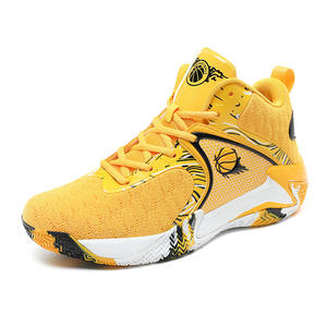 Large Size 47 48 Yellow Mesh Upper Breathable High Top <strong>Basketball</strong> <strong>Shoes</strong> <strong>Outdoor</strong> Fashion Sport <strong>Basketball</strong> <strong>Shoes</strong> - Product Image 6