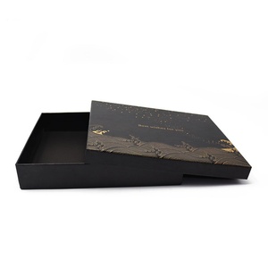 Caja de Cartón Rígido Ecológica con Tapa, Impresión de Logotipo Personalizada, Caja de Regalo Cuadrada de Papel con Tapa para Ropa - Product Image 3