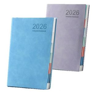 Agenda 2026 - Planificateur hebdomadaire et mensuel en espagnol - A5 - Organiseur d'affaires de haute qualité - Carnet - Calendrier - Journal - Plastique - Soie - Product Image 3
