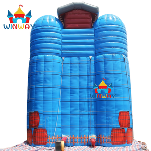 Toboggan gonflable double piste sur le thème de la ferme en PVC, directement de l'usine, pour <span class=keywords><strong>location</strong></span> et jeux d'enfants, utilisable à sec ou à l'eau - Product Image 3