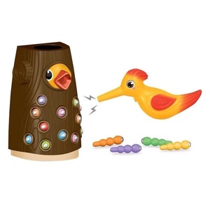 Grand poulet oiseau pic insecte attraper jeu parent-enfant jouet éducatif interactif pour bureau e-commerce transfrontalier" - Product Image 1