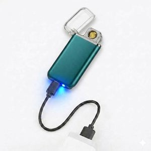Netherlands in Stock Wholesale Custom Slim Metal USB <b>Lighter</b> Electronic Rechargeable <b>Windproof</b> <b>Lighter</b> 20K 30K 50K Series - Product Image 2