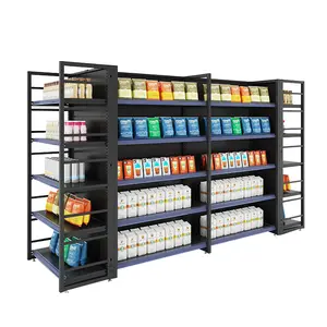 Süpermarket raf için fiyat bakkal mağaza rafları raflar için özelleştirilmiş süpermarket gondolas ekran raf
