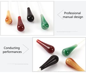 <span class=keywords><strong>Baton</strong></span> de concert de musique Instrument de chef d'orchestre (poignée colorée) <span class=keywords><strong>Baton</strong></span> de scène - Product Image 5