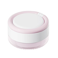 Étui de Rangement Double Couche avec Miroir, Boîte Orthodontique Portable de Voyage, Couche Supérieure pour Outils de Nettoyage, Couche Inférieure pour Drainage