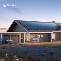Sistema de Energía Solar Híbrido Todo en Uno de 5Kw-100Kw, Sistema de Energía Solar Renovable Fuera de la Red, Juego Completo con Controlador MPPT