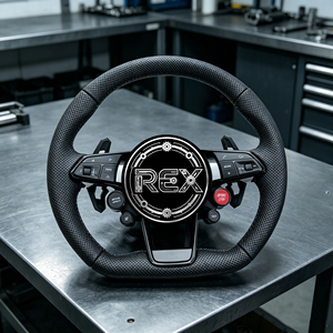 <span class=keywords><strong>Volante</strong></span> LED para Audi <span class=keywords><strong>A4</strong></span> B9 RS6 RS7 S4 A3 8P S5 RS5 A1 <span class=keywords><strong>Sline</strong></span> 8V, <span class=keywords><strong>Volante</strong></span> de Fibra de Carbono - Product Image 3