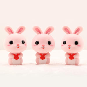 Offre Spéciale belle Mignonne Floqué Jouets de Lapin animal Du Zodiaque poupée Filles Jouets Cadeau <span class=keywords><strong>D</strong></span>'anniversaire <span class=keywords><strong>D</strong></span>écoration De La Maison - Product Image 1