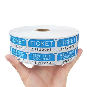 Billets de tombola personnalisés en rouleau – Prix usine - Product Image 1
