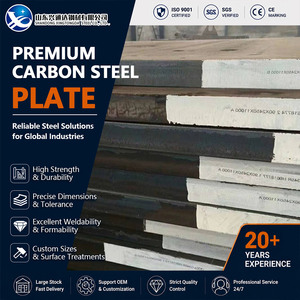 Drilling SS400 SS400 Shot Blasted Annealed 20mm 1219mm ASTM A572 Carbon Steel Plate for Bridge Fabrication - Product Image 1