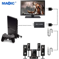 Otros Accesorios de Juego Convertidor PS2 a HDMI PS2 a HDMI con Salida de Audio de 3.5mm