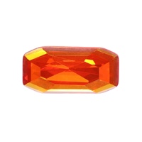 K9-Protéine octogone princesse en cristal de verre, accessoires de bijoux à la main, coupe carrée, bricolage, diamant plaqué protéine, série LA