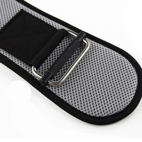Cinturón de Levantamiento de Pesas de Poliéster Duradero y Personalizable para Sentadillas Profundas, Dominadas, Entrenamiento, Soporte Lumbar y Cincher de Cintura