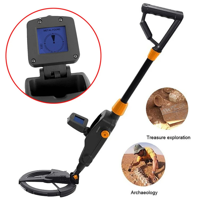 Waterproof Handheld Metal Gold Detector Pinpointer Treasure Underground Metal Tracker Seeker Search Amusement Park Facilities