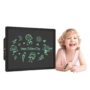 Sıcak satış çocuk öğrenme pedi 20 inç LCD yazma tableti kilit ile çizim tableti