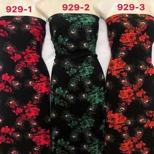 Textile chinois, <span class=keywords><strong>tissu</strong></span> imprimé à rayonne 3068, pour vêtements, bon marché, en stock, chine - Product Image 6