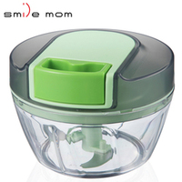 Robot culinaire multifonction en plastique, trancheuse manuelle portable pour légumes, hachoir à ail, oignon et salade, écologique