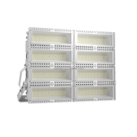 Projecteur LED professionnel DMX en aluminium DC-12 de haute qualité, puissance complète 100W 200W 300W 400W 500W 600W, IP66, pour le sport