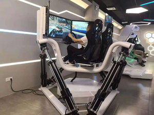 เครื่องเกมขับรถ F1 พร้อมจอแสดงผล 3 จอ 6 DOF ระบบจำลองการขับรถแข่งแบบ 6 แกน สำหรับขาย - Product Image 1